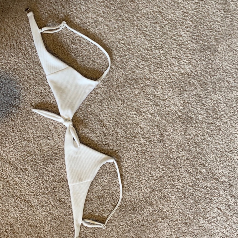 white bathing suit!!